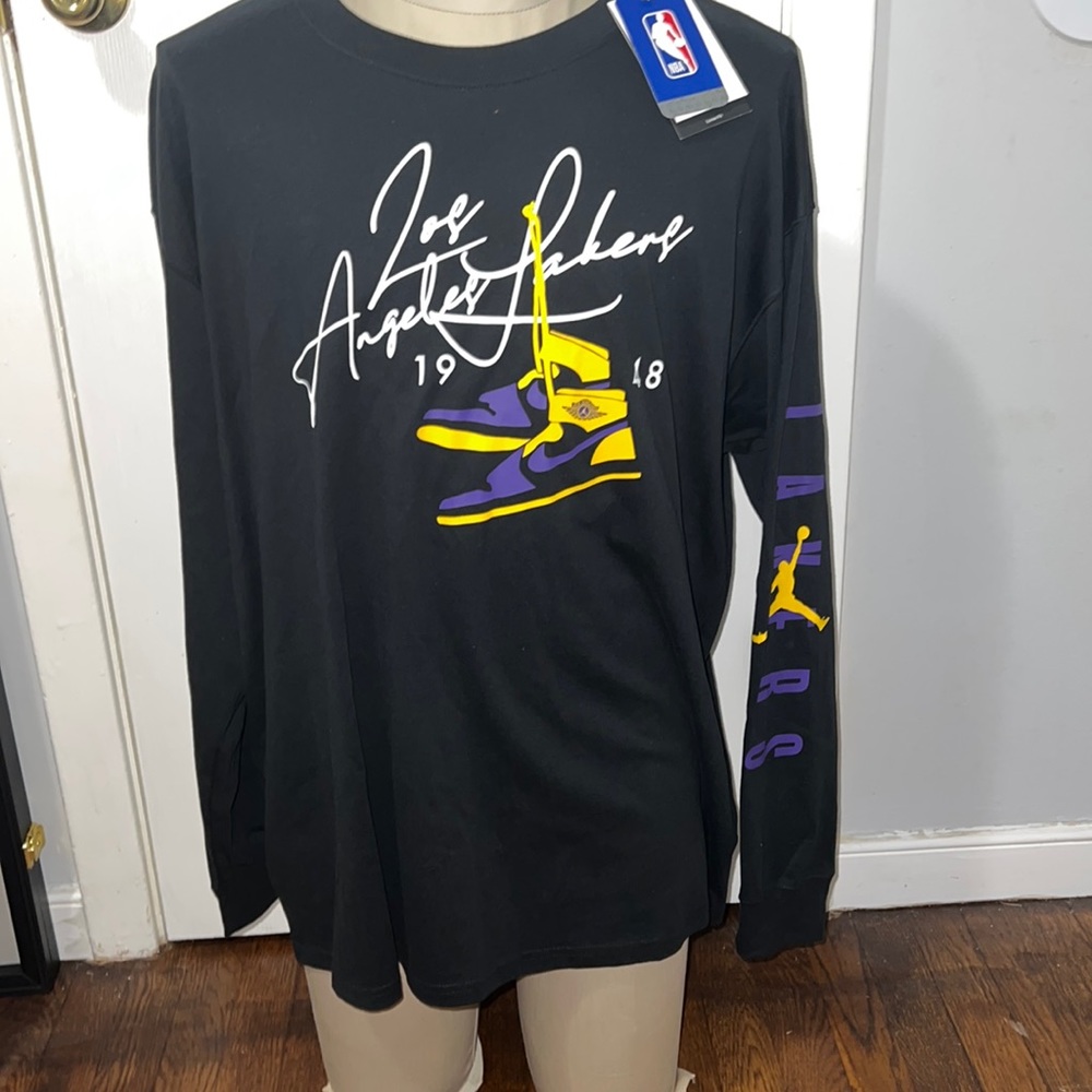 New NBA LA Lakers Jordan Tee